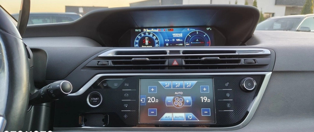 Citroen C4 Grand Picasso cena 44900 przebieg: 208415, rok produkcji 2014 z Tuliszków małe 781